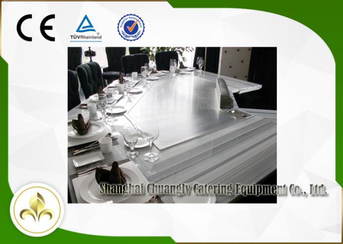 Custom Japanese Teppanyaki Grill Induction Electric Hibachi