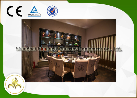 Professional Custom Restaurant Hibachi Grill Indoor / Outdoor Teppanyaki Table