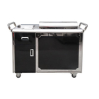 Commercial Stainless Steel Kitchen Teppanyaki Grill Table with Drawer