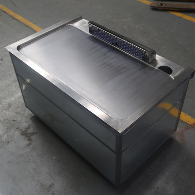 Buy Stainless Steel 304 Teppanyaki Grill Table Restaurant Kitchen Equipment online manufacture