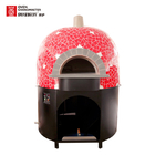 Lava Rock Italy Pizza Oven Gas Heating Round or Square Top Outdoor Use