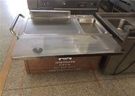 Rectangle Stainless Steel Japanese Teppanyaki Grill With Thermostat Control