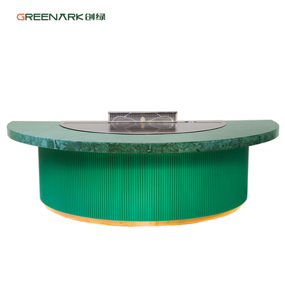 Buy High-Efficiency Teppanyaki Grill with 20mm Food-Grade Alloy Steel Countertop & Smart Heating online manufacture