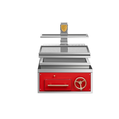 Buy Commercial Spanish Iron BBQ/pizza/meat Grill deck Charcoal Oven online manufacture