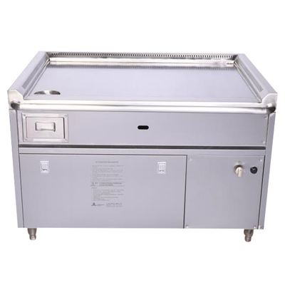 Buy Commercial Teppanyaki Grill Table 1200mm-2400mm Stainless Steel 304 online manufacture