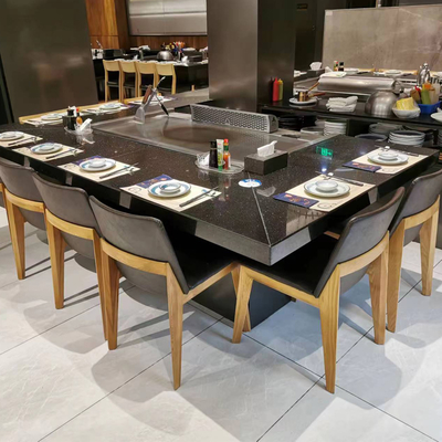 Buy Stainless Steel Teppanyaki Grill Table 2400x850x800mm 8kW online manufacture