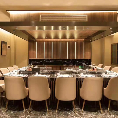 Buy Stainless Steel Teppanyaki Grill Table 1200x850x800mm 8kW 380V online manufacture