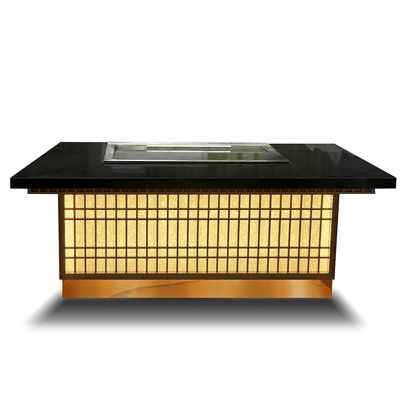 Buy Commercial Teppanyaki Grill Table 8000W Electric 20mm Alloy Steel online manufacture