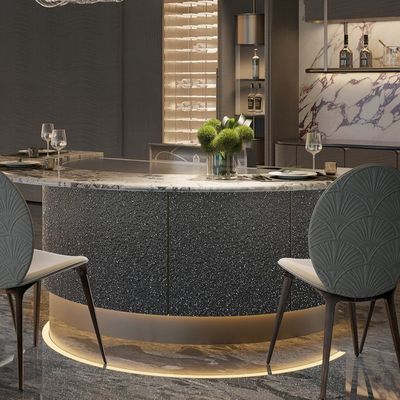 Buy Customized Hibachi Grill Table with 7/8 Seats 600x440mm Heating Area and 2 Years Warranty online manufacture