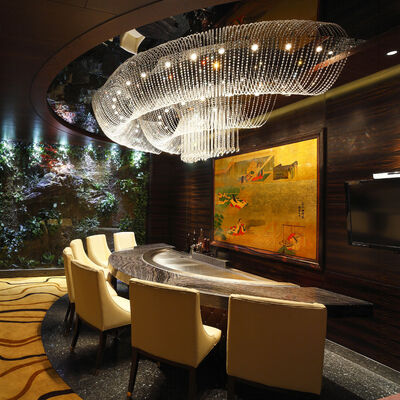 Buy Stainless Steel Teppanyaki Grill Table with 450*420mm Cooking Area Electrostatic Oil Fume Purifier and Customized Logo online manufacture