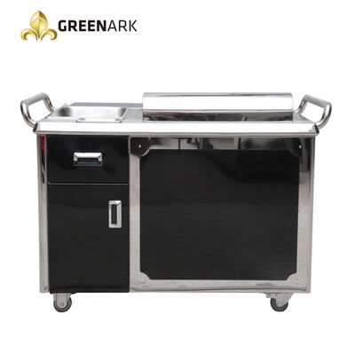 buy Top Sale 400*420mm Heating Area Gas Mobile Teppanyaki  Equipment online manufacture