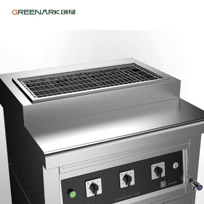 Buy Commercial Electric Barbecue Grill with 800°C Heating, Smoke Reduction, and Stainless Steel Construction online manufacture