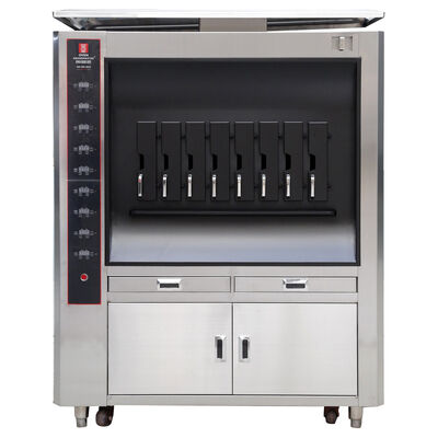 Buy 26KW 8 Grids Digital Control Commercial Electric Fish Grill Oven for Restaurants and Hotels online manufacture