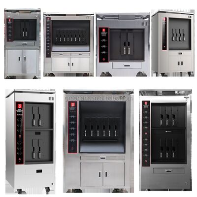 Buy Stainless Steel Single Layer 6 Spaces Commercial Fish Grill Machine and Oven for Restaurants online manufacture