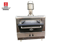 Restaurant Commercial Barbecue Grills Charcoal Heating With Little Chimney 800mm