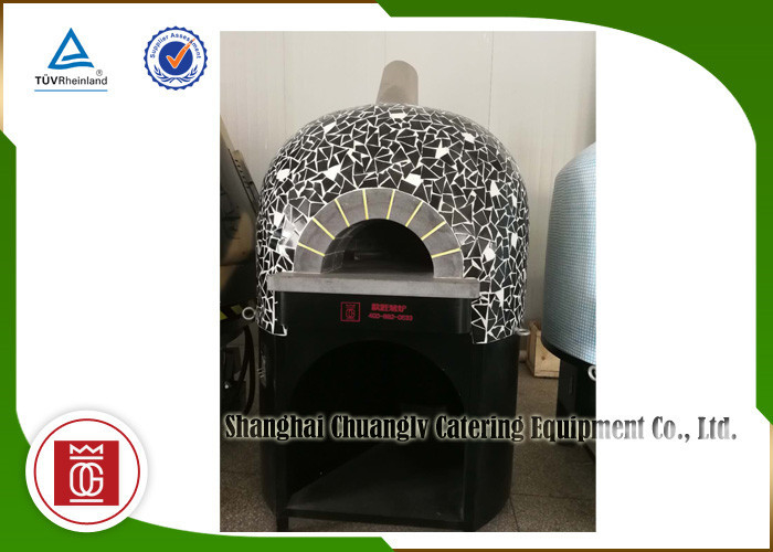 Original Neapolian Flavor Italy Pizza Oven Gas Heating Lava Rock  Gas Pizza Ovens