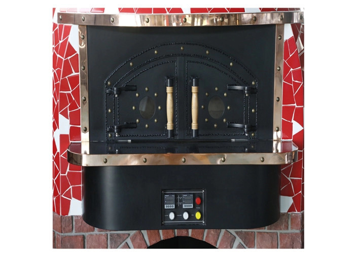 Commercial Natural Lava Rock Pizza Oven Electric Tube Heaters 800kgs