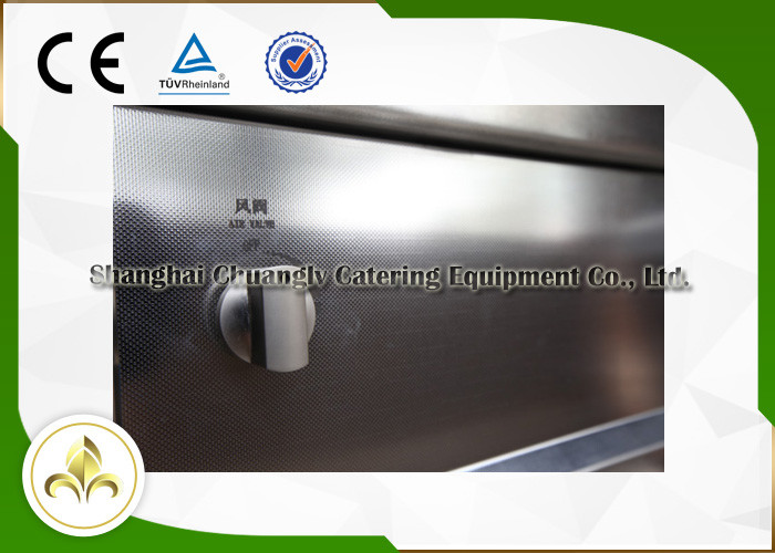 9 Seats Indoor Outdoor Teppanyaki Hibachi Grill Table For Hotel / Food
