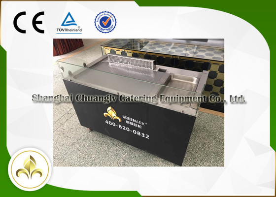 140Cm Steak Portable Teppanyaki Grill , Outdoor Flat Top Grill Customized Logo