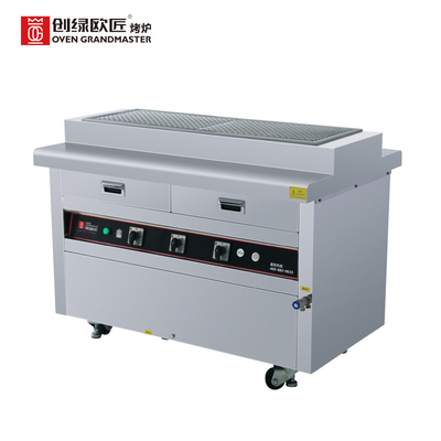 Smokeless Commercial Electric Barbecue Grills 380V Bbq Grill Equipment