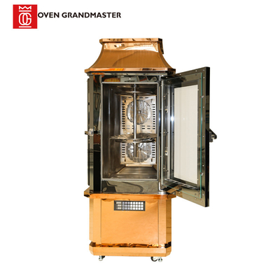 Hot Blast Chicken Grill Machines 17KW Restaurant Chicken Rotisserie Oven