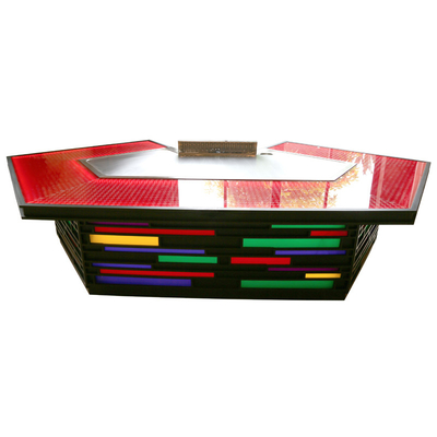 Restaurant Equipment Japanese  Electric Bridge Shape Teppanyaki Table For Hotel Restaurant
