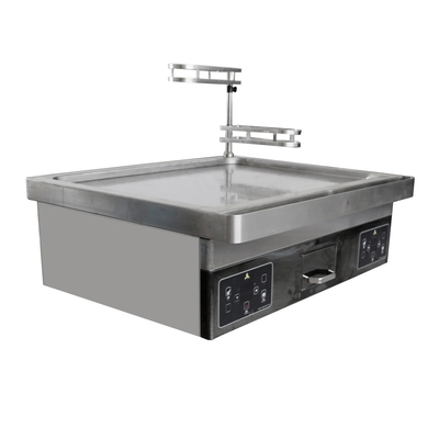 Single furnace Multifunctional Desktop Teppanyaki Grill Table
