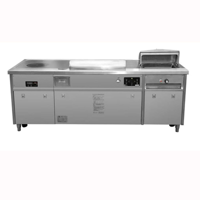 220V Three-in-one Multi-function Teppanyaki Grill Table