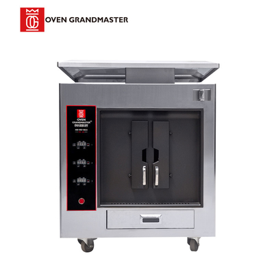 Easy to Operate Electric 2 Grids Fish Grill Machine