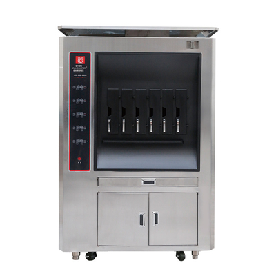 High Efficient Single Layer 6 Grids Electric Fish Grill Oven Machine