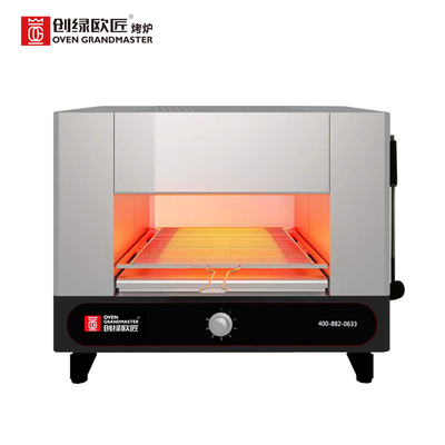 380V Commercial Electric Sammander Grill 3.6KW Stainless Steel
