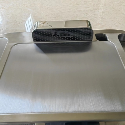 GREENARK TO14 Stainless Steel Upgrade Mobile Teppanyaki Grill Table - Electromagnetic