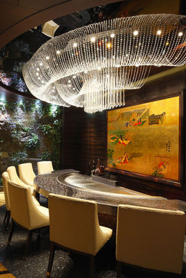 Circle Shape  Teppanyaki Grill Table