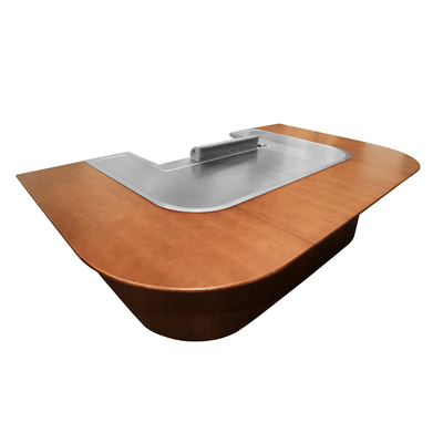 Customizable Hibachi Grill Table with Ventilation System