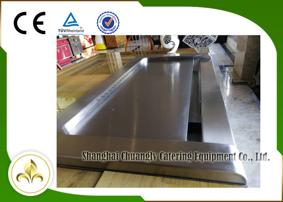 Stainless Steel and Special Alloy Steel Electric Teppanyaki Grill For Home