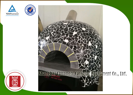 Hotel Restaurant Pizza Oven Italy Gas Heating Lava Rock Commercial