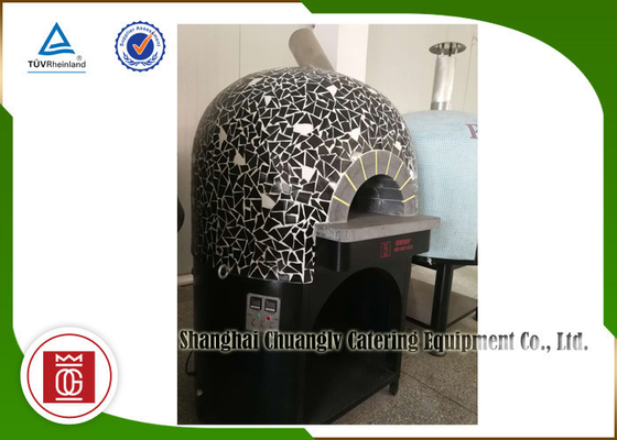 Round Top Italy Commercial Pizza Oven Gas Heating For Indoor , Outdoor