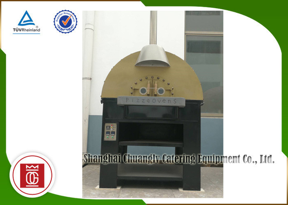 Real Napoli Style Italian Pizza Oven Natural Lava Rock Gas Heat , Indoor Gas Pizza Oven