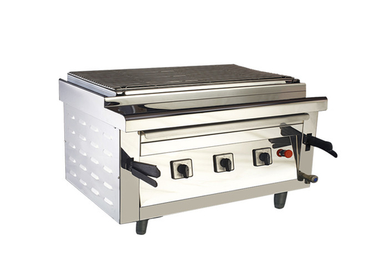 Height Adjustable Barbecue Chicken Grill Machines Electric Heating Smokeless Grill Oven