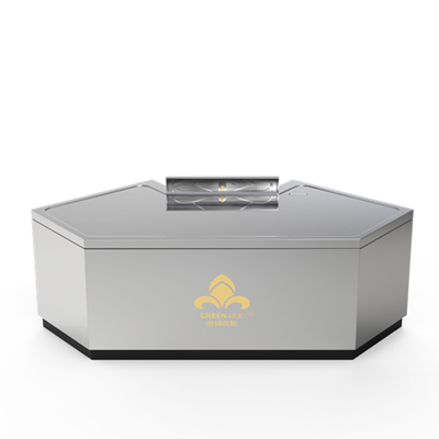 Bow-shaped Teppanyaki Grill Table can be customized in size and smoke exhaust method （according to needs）hibachi grill