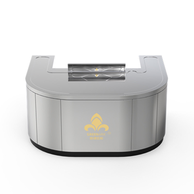 Arched Teppanyaki Grill Table can be customized in size and smoke exhaust method （according to needs）hibachi grill