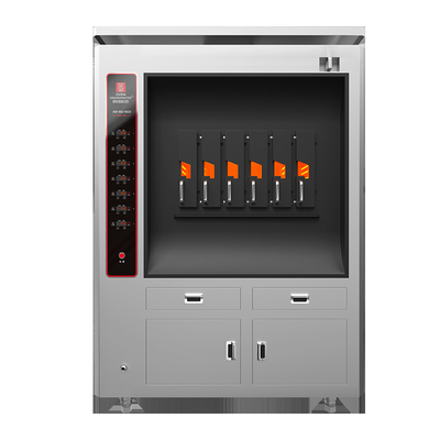 Commercial electric fish grill with Single-layer 6 compartments 6 fish at a time BBQ Grill Oven Equipment