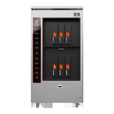 Commercial Electric Fish Grill With Double-layer 6 Compartments 6 Fish At A Time BBQ Grill Oven Equipment