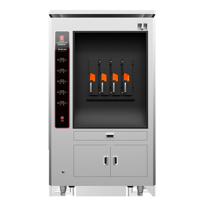 Commercial electric fish grill with Single-layer 6 compartments 6 fish at a time BBQ Grill Oven Equipment