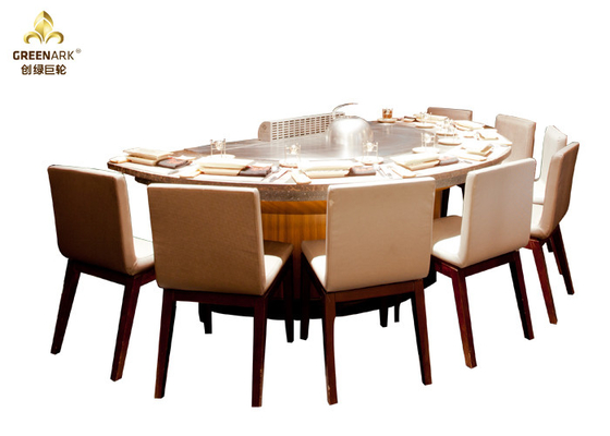 Circle Teppanyaki Hibachi Grill Table
