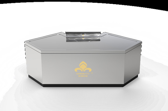Hotel/Restaurant Teppanyaki Grill Table with Customizable Smoke Exhaust and Front Air Supply System