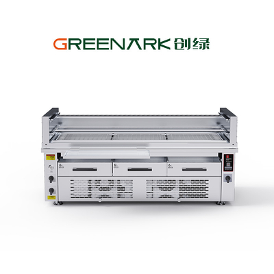 Commercial Electric BBQ Grill - 800°C High Heat, 3-Zone | CE Certified