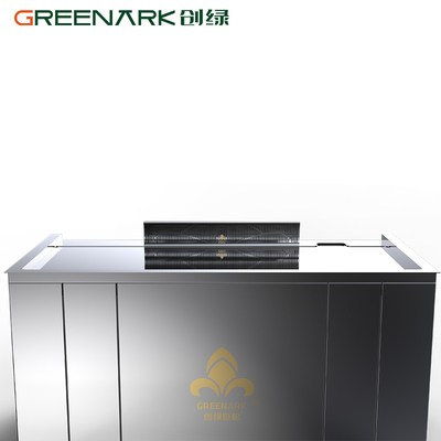 High-Efficiency Teppanyaki Grill with 20mm Food-Grade Alloy Steel Countertop & Smart Heating