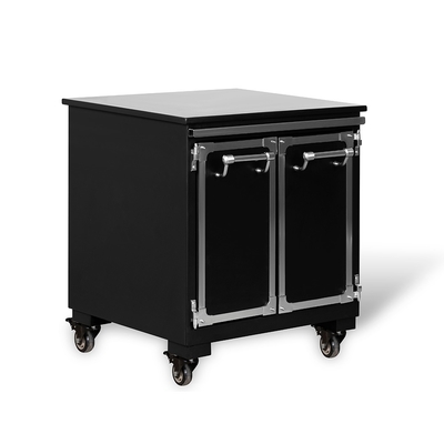 Commercial Spanish Iron BBQ/pizza/meat Grill deck Charcoal Oven Bottom cabinet