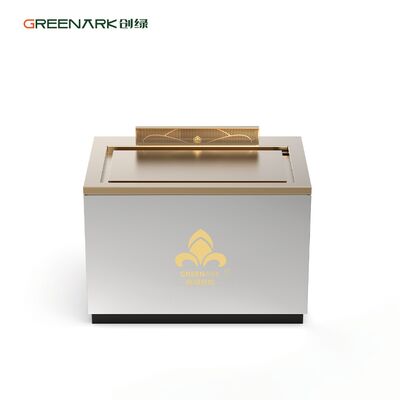 Premium 16mm Thick High-Grade Copper Teppanyaki Grill with 8000w Power and 95% Fume Extraction Rate